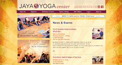 Desktop Screenshot of jayayogacenter.com